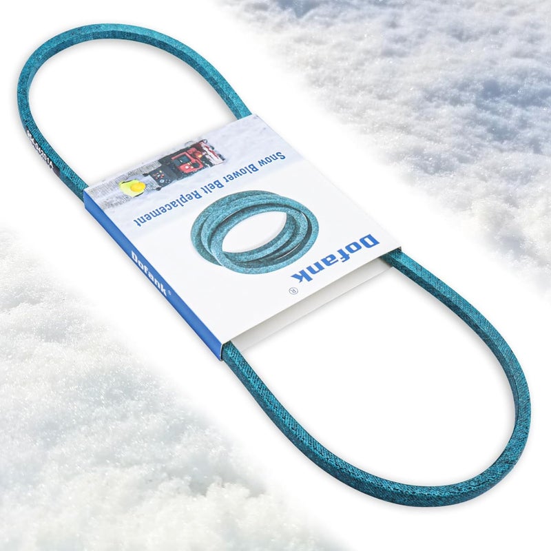 Dofank 954-04201A Drive Belt Kevlar for MTD, Troy-Bilt, Cub Cadet, Yard Machines, Craftsman, Huskee, Bolens Snowblower, Replaces MTD 754-04201, 754-04201A, 954-04201 - 3/8" x 36" - Image 5